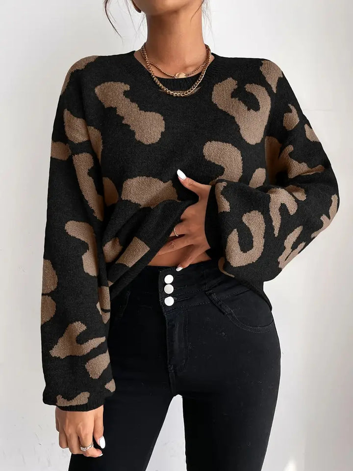 Selma™ | Eleganter Leopard-Pullover