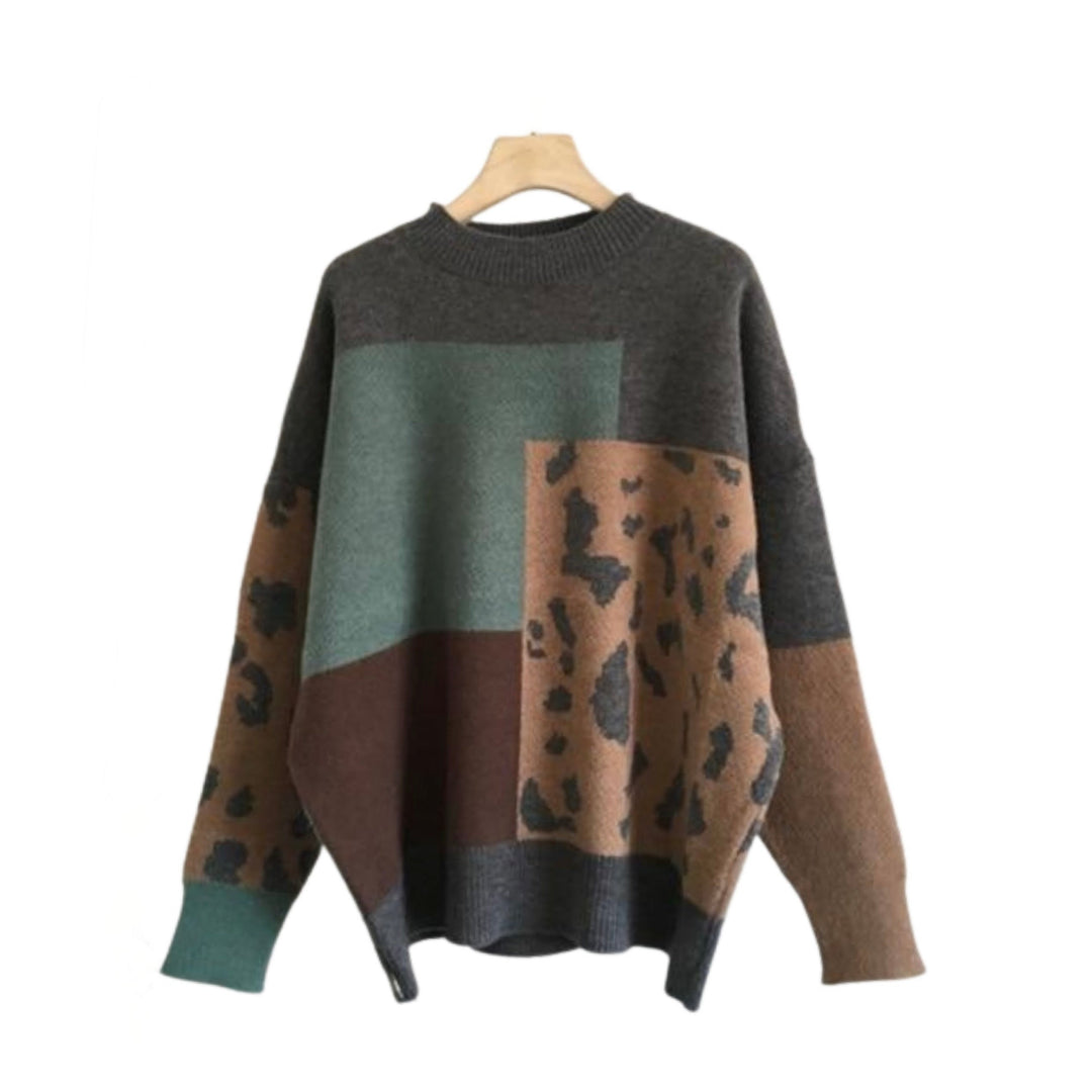 Deanise™ | Leopard-Strickpullover