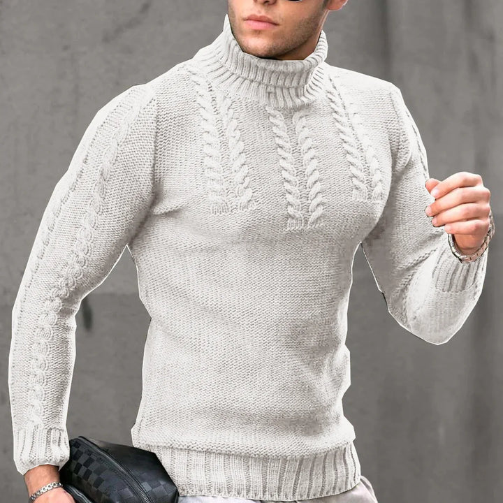 Denis™ | Gestrickter Rollkragenpullover