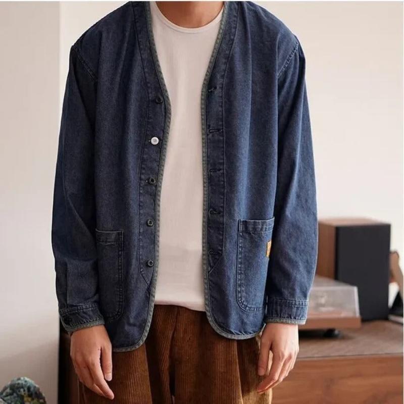 Waslin™ | Vintage Herren-Denimjacke für zeitlosen Stil