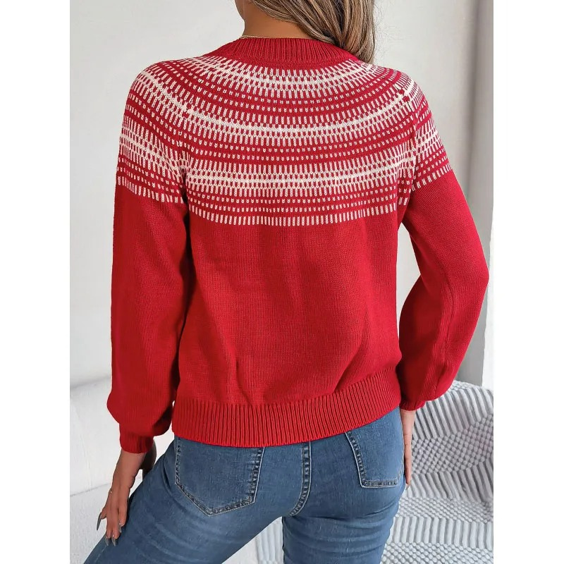 Elbert™ | Klassischer Damenpullover mit Rundhalsausschnitt