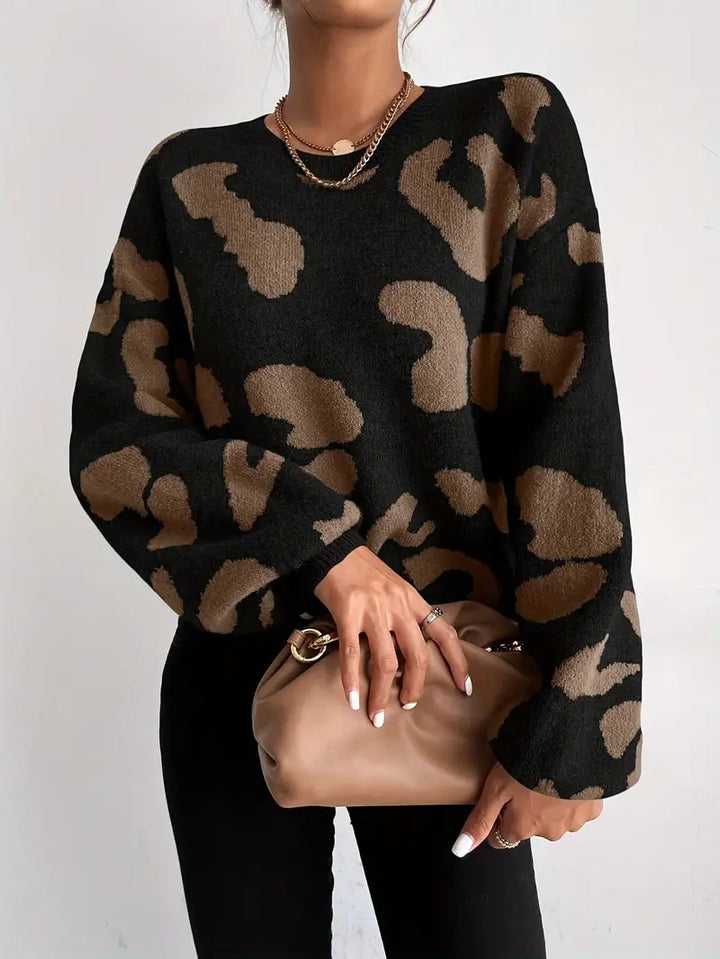 Selma™ | Eleganter Leopard-Pullover