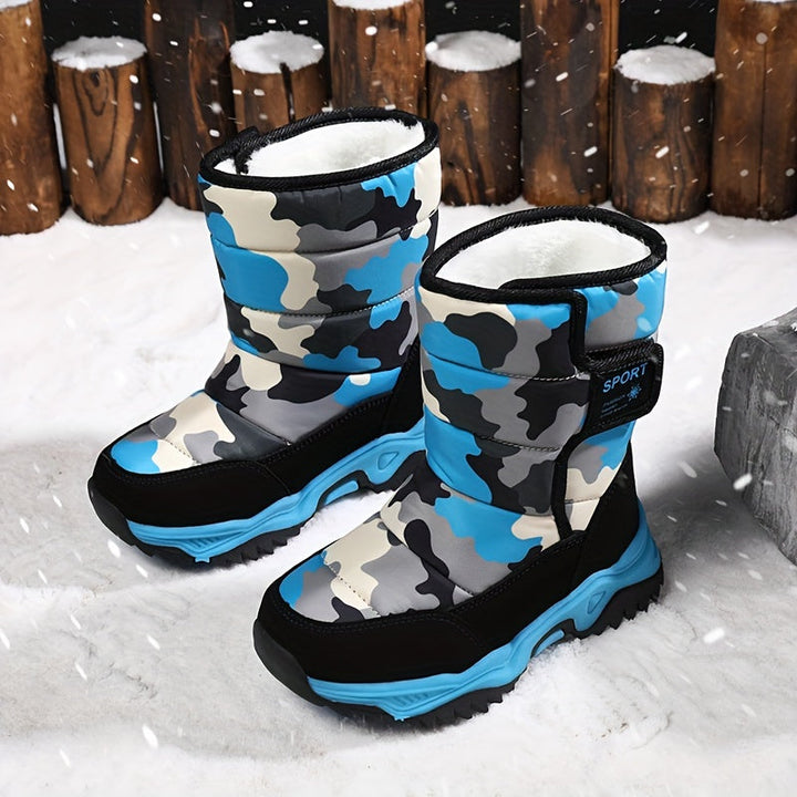 Lars™ | Abenteuerlustige kuschelige Winterstiefel für Kinder