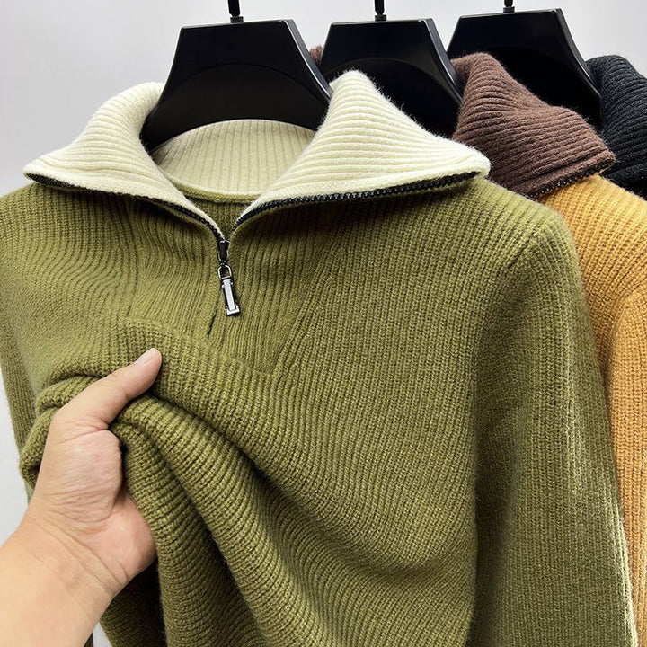 Jakobii™ | Noble Half-Zip Sweater für Herren