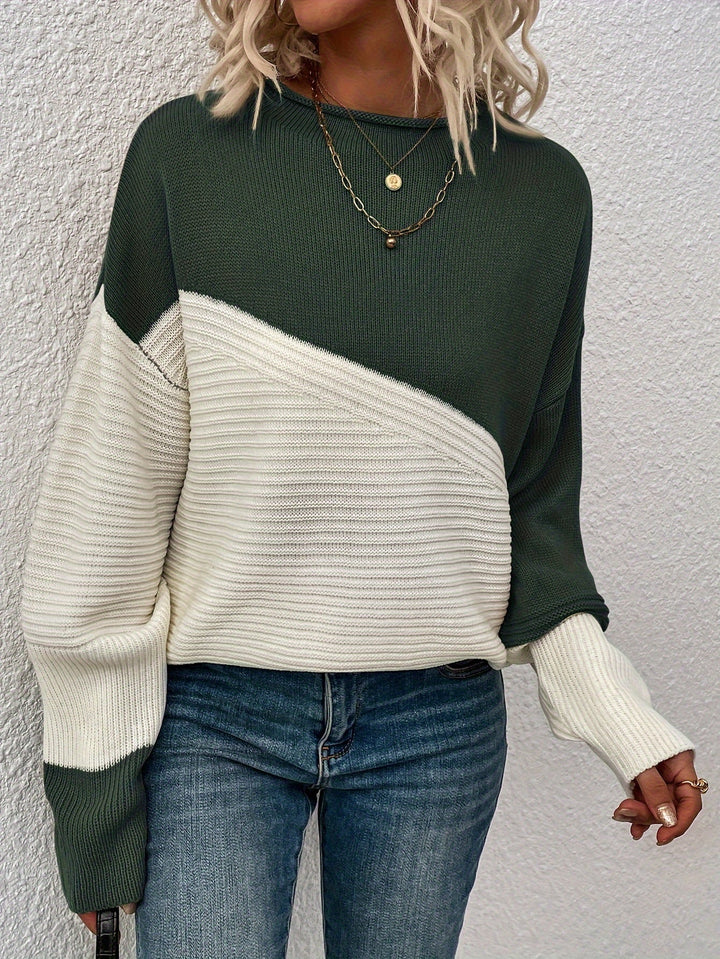 Lilianee™ | Weißer Oversize-Pullover