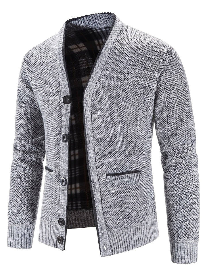 Anthony™ | Eine lässige Strickjacke für Herren mit V-Ausschnitt