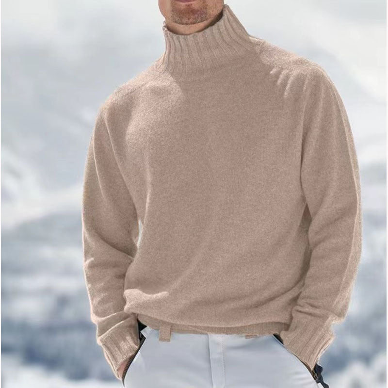 Fidel™ | Warm Lange Ärmel Hoher Hals Pullover