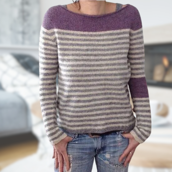 Hedwigi™ | Strickpullover mit Rundhalsausschnitt