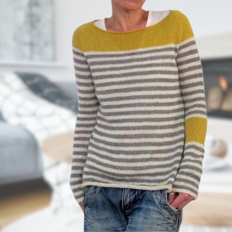 Hedwigi™ | Strickpullover mit Rundhalsausschnitt