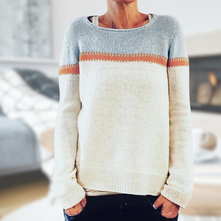 Hedwigi™ | Strickpullover mit Rundhalsausschnitt