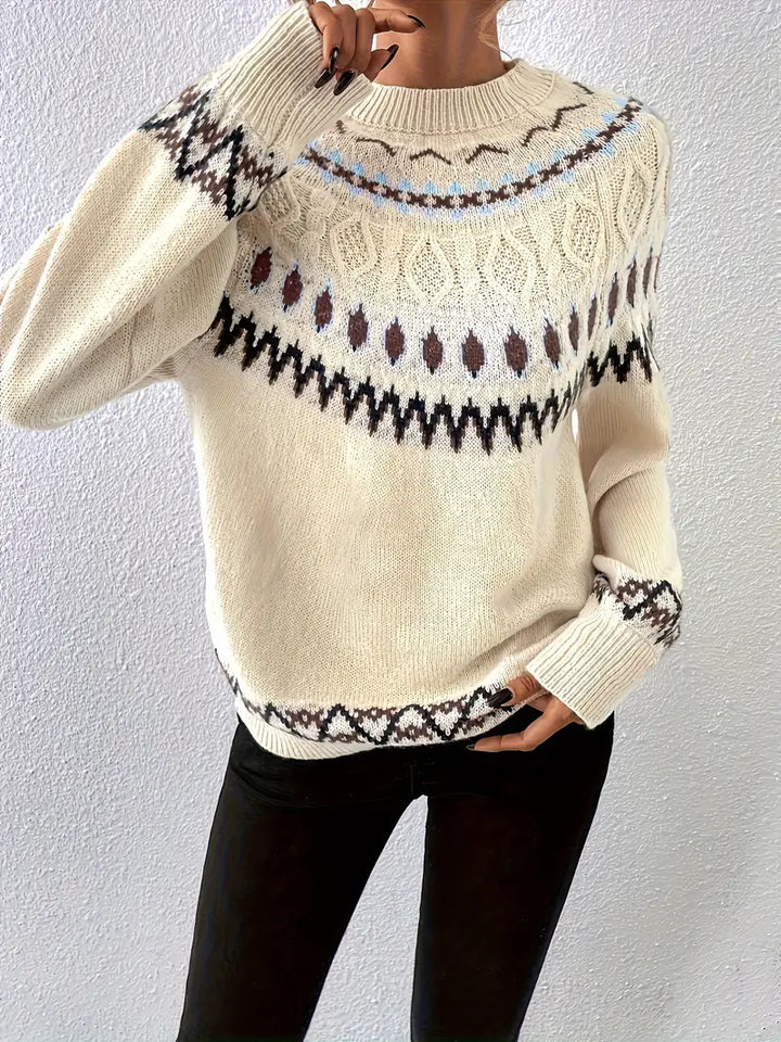 Giada™ | Fair Isle Strickpullover