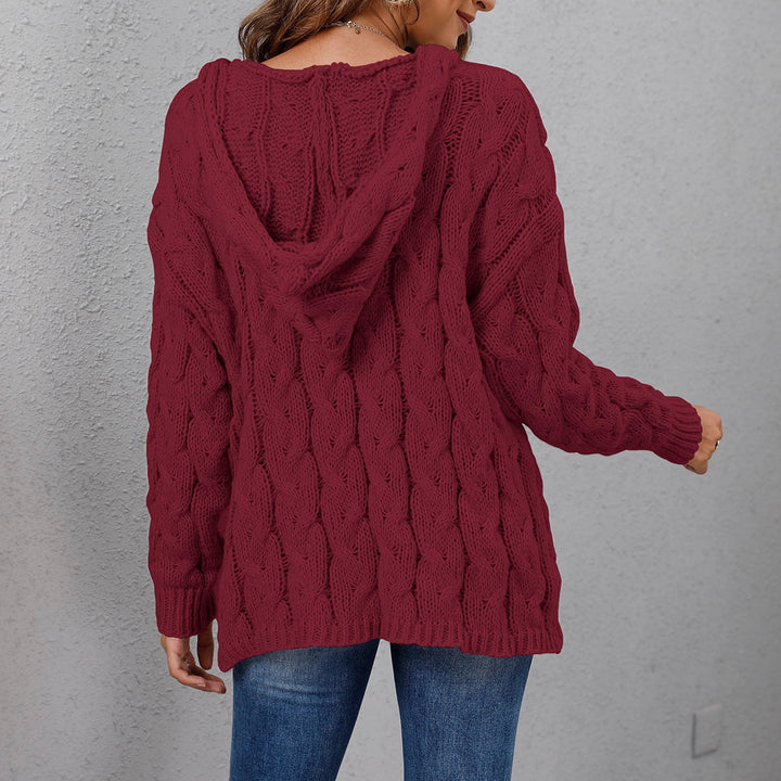 Femy™ | Warmer Damenpullover in stylischer Uni-Farbe