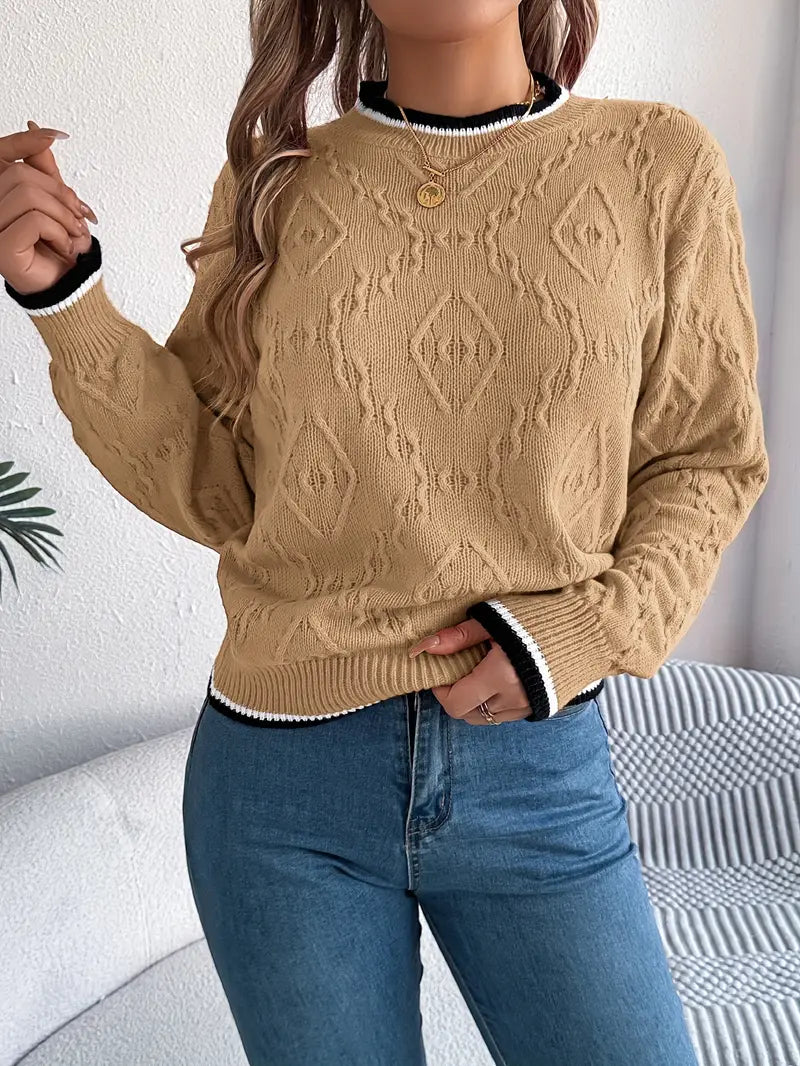 Klea™ | Luxuriöse Texturierter Pullover