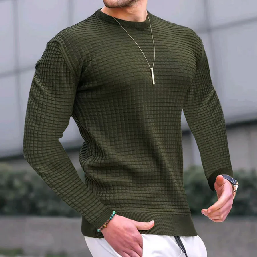 Heini™ | Pullover mit Texturdesign