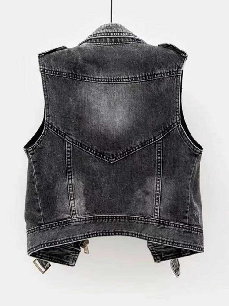 Wiebke™ | Damen Denim-Gilet für modernen Stil