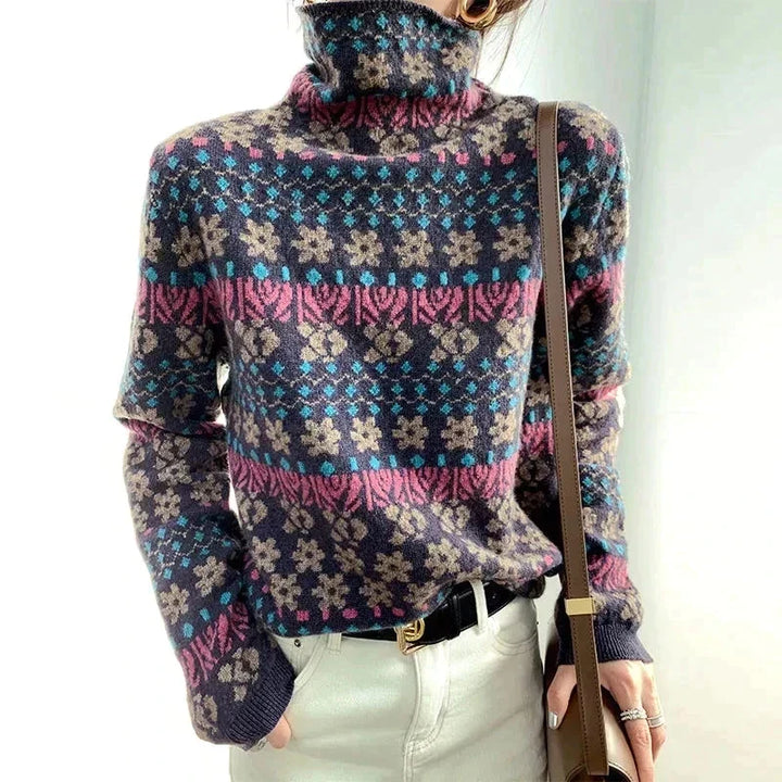 Gertrude™ | Jacquard-Strickpullover