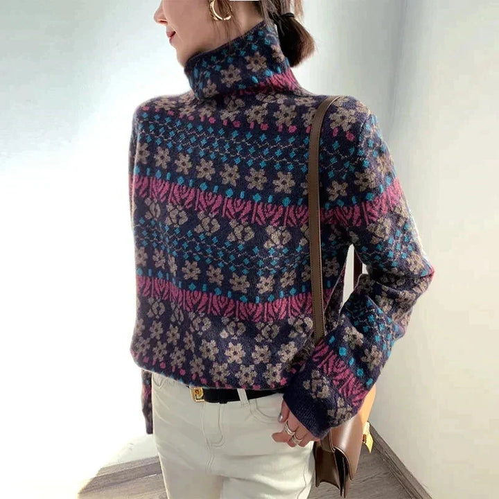 Gertrude™ | Jacquard-Strickpullover