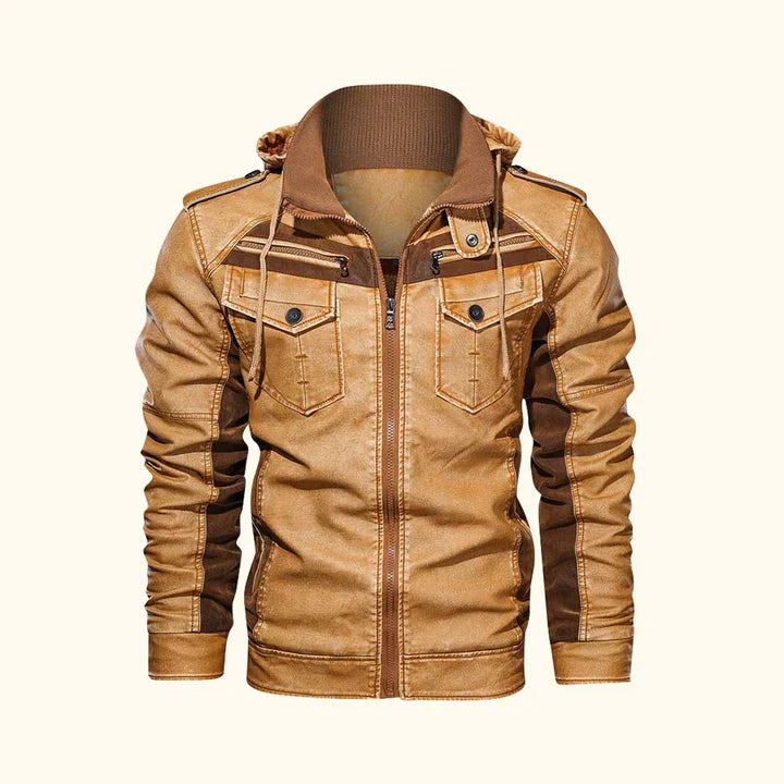 Cay™ | Leder Jacke