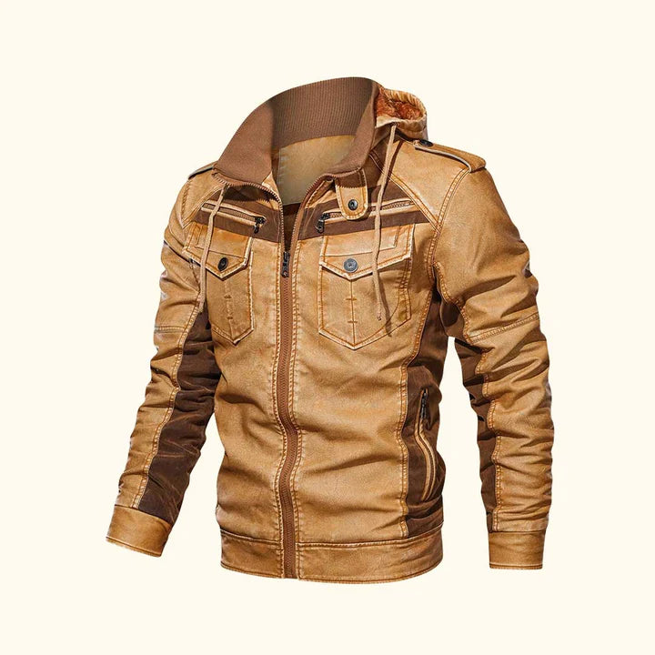 Cay™ | Leder Jacke