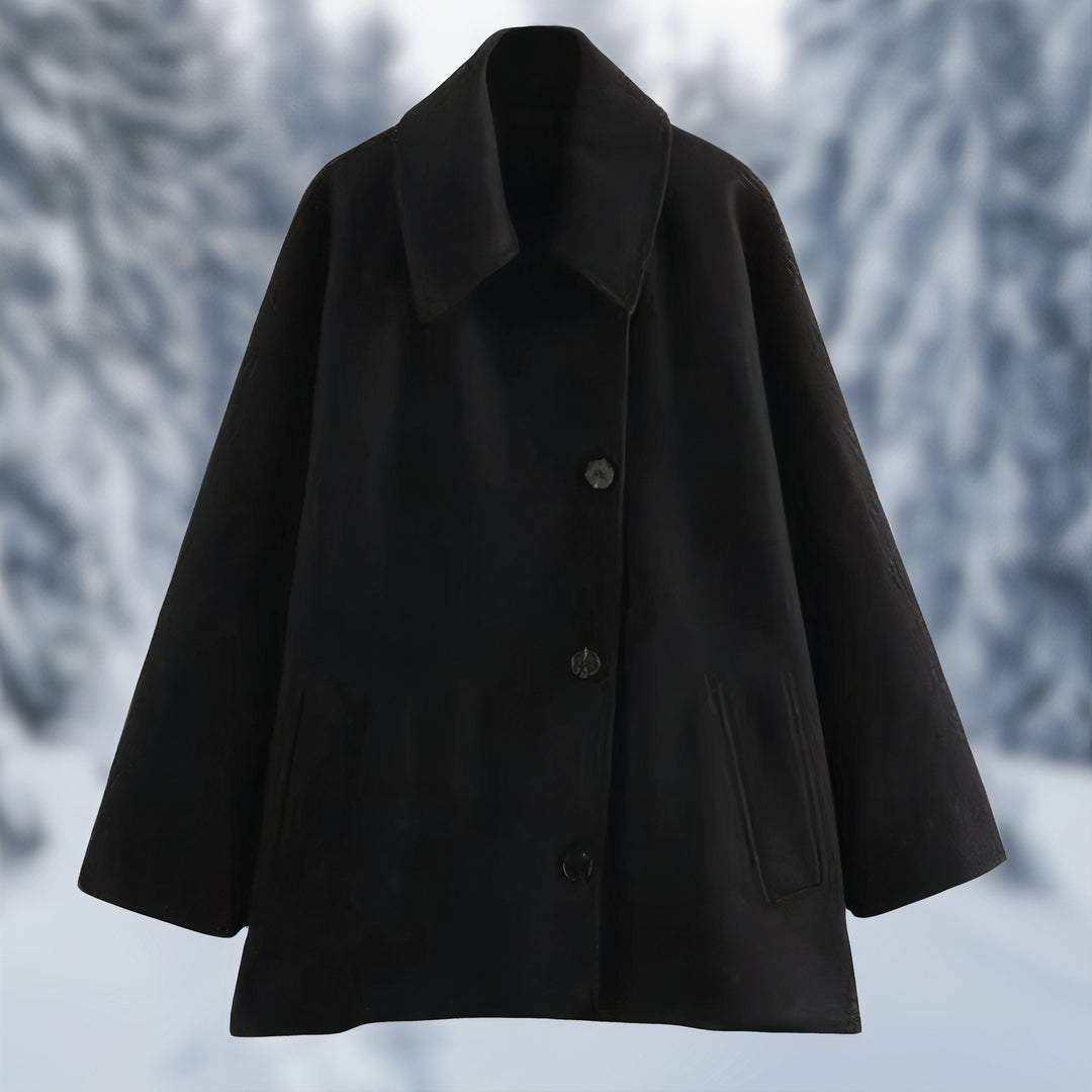 Annalena™ | Eleganter Oversized Wintermantel mit breitem Kragen