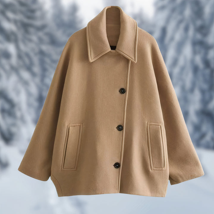 Annalena™ | Eleganter Oversized Wintermantel mit breitem Kragen