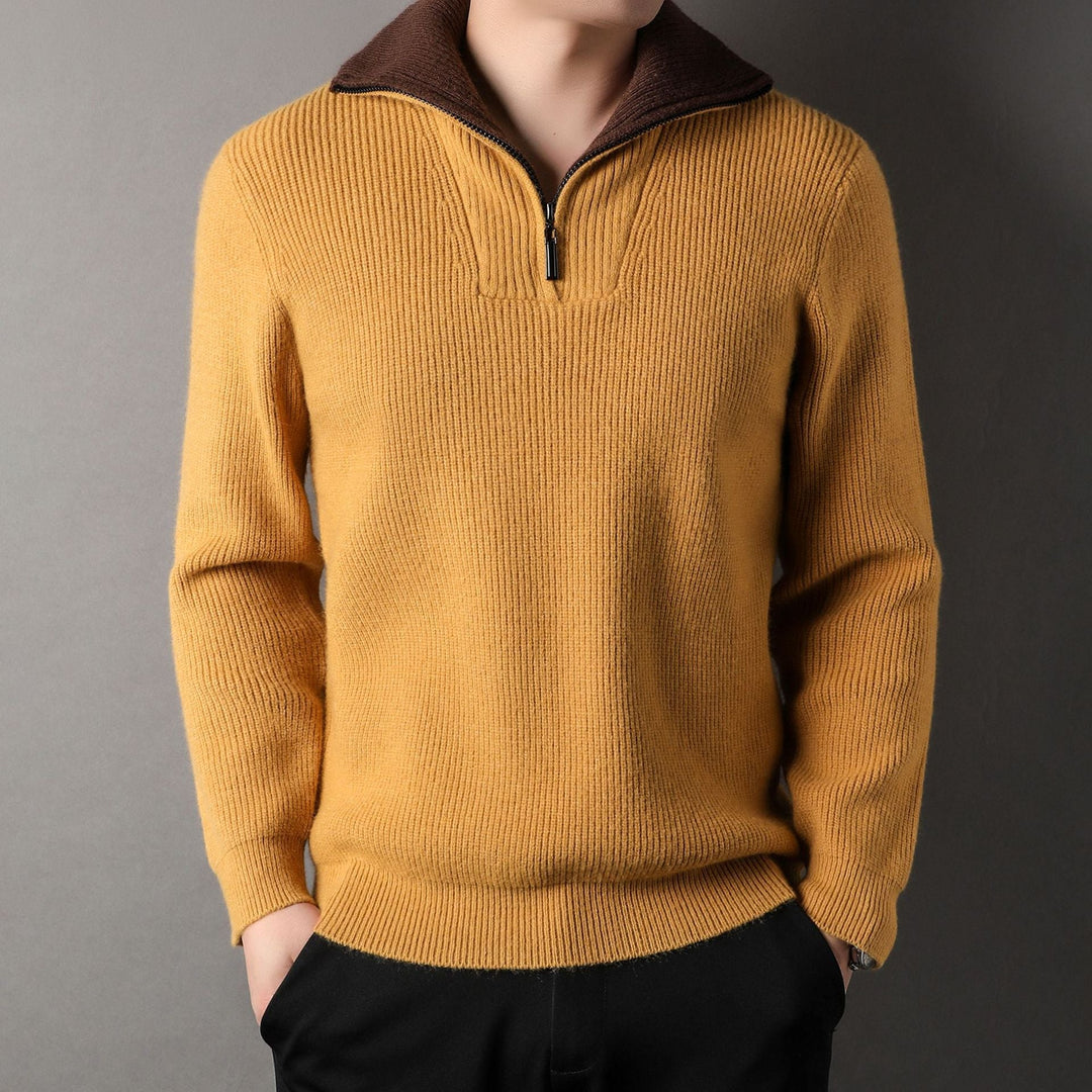 Jakobii™ | Noble Half-Zip Sweater für Herren