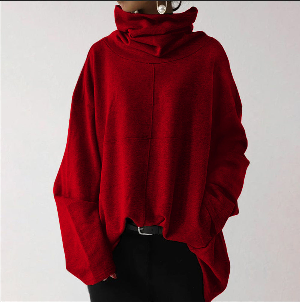 Gardy™ | Rollkragenpullover in Volltonfarbe, trendig