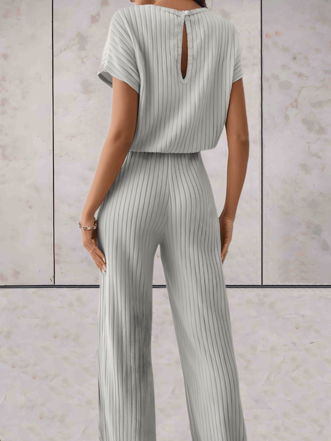 Antje™ | Kurzärmeliger Jumpsuit