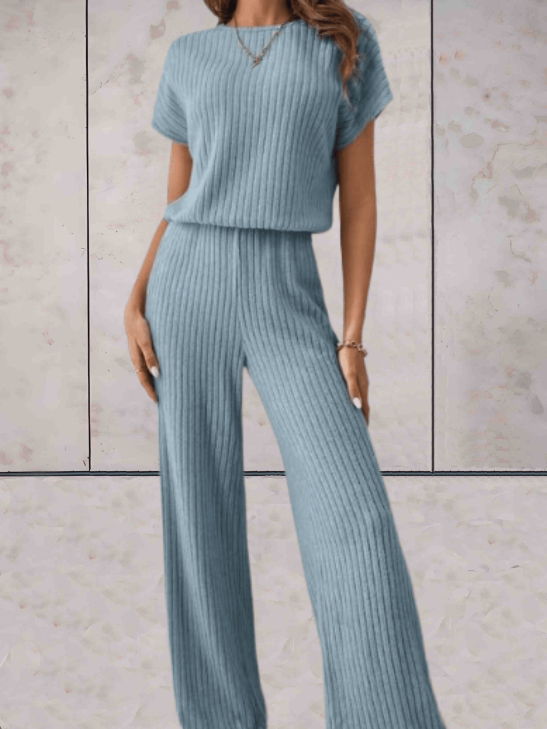 Antje™ | Kurzärmeliger Jumpsuit