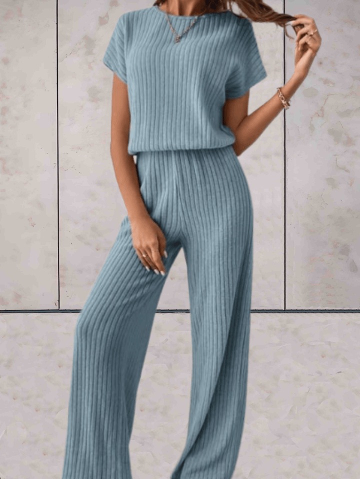 Antje™ | Kurzärmeliger Jumpsuit