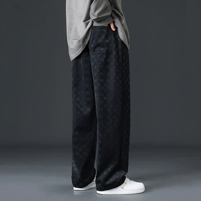 Yannick™ | Men's Checked Corduroy Sweatpants