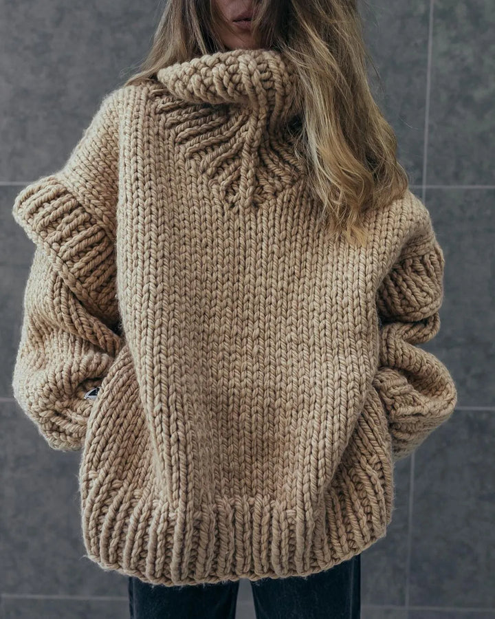 Gail™ | Gestrickter Winterpullover