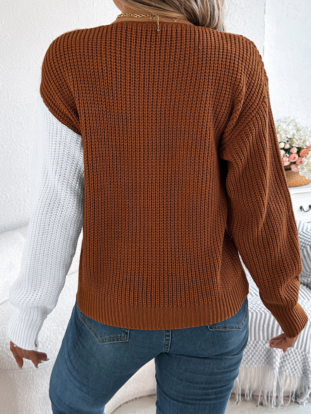 Gabriels™ | Damenpullover mit V-Ausschnitt