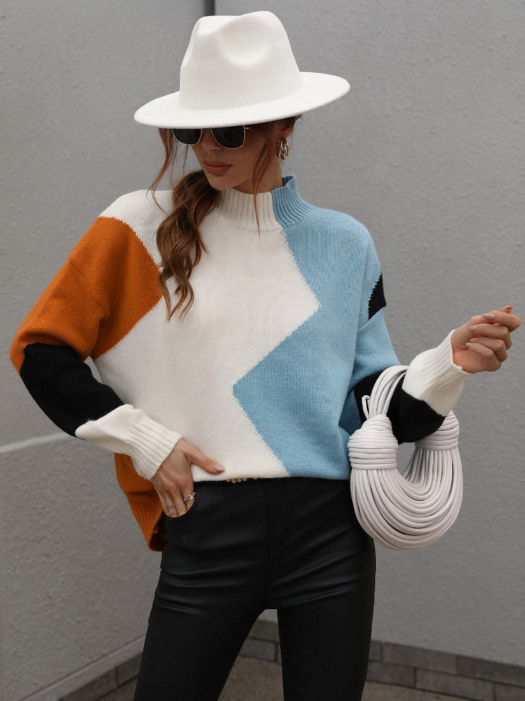 Guinevere™ | Geometrischer Pullover