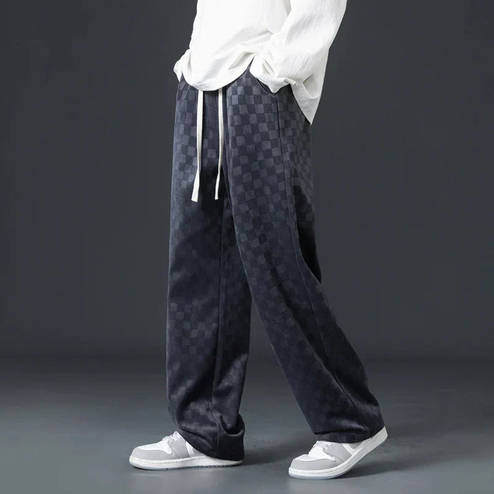 Yannick™ | Men's Checked Corduroy Sweatpants