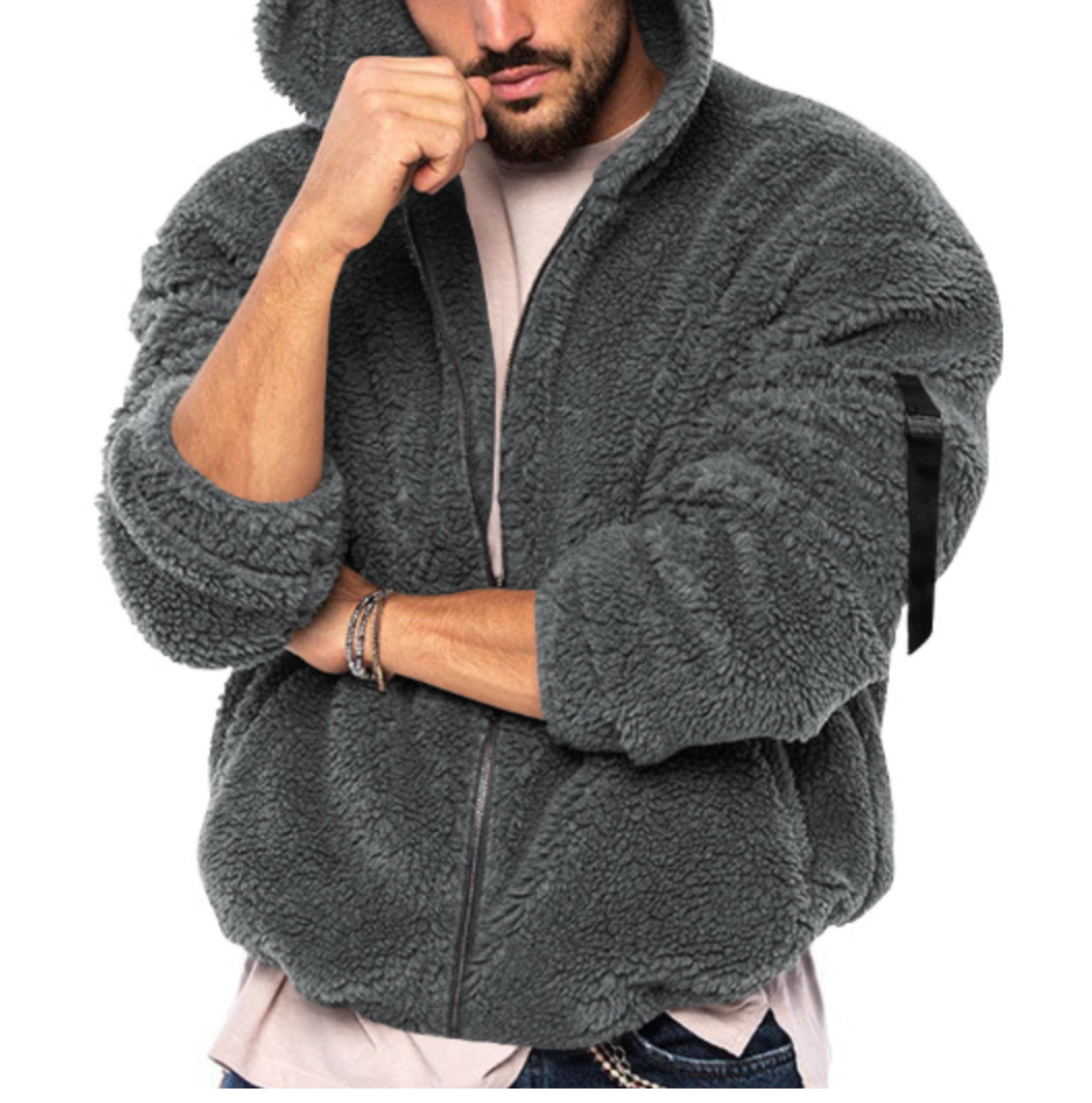 Claudio™ | Lässiger Teddy-Wintermantel für Herren