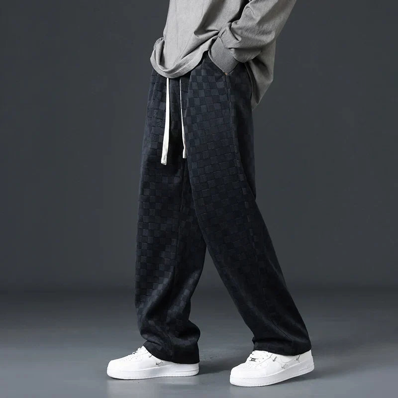 Yannick™ | Men's Checked Corduroy Sweatpants