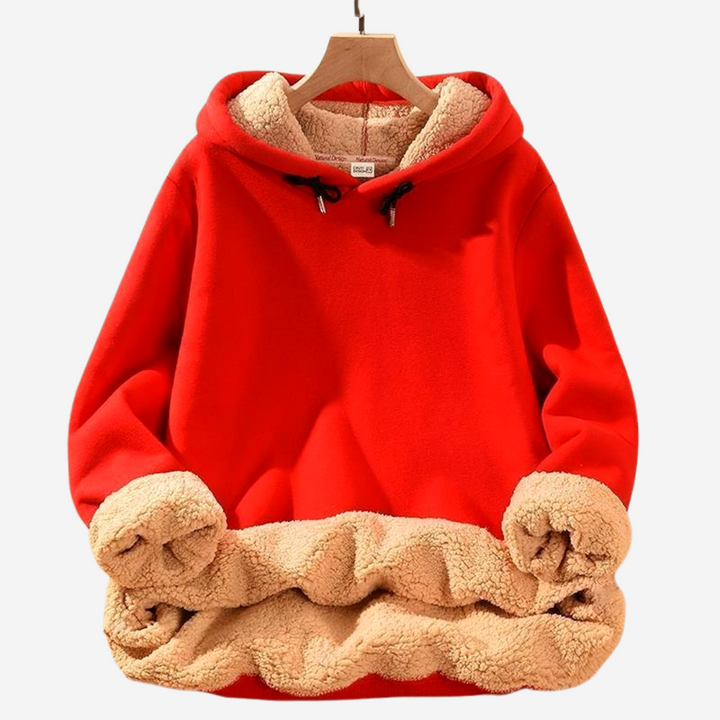 Melitti™ | Fleece-Kapuzenpullover Cloud