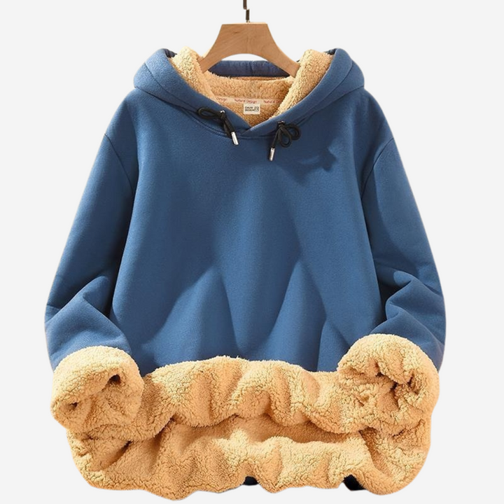 Melitti™ | Fleece-Kapuzenpullover Cloud