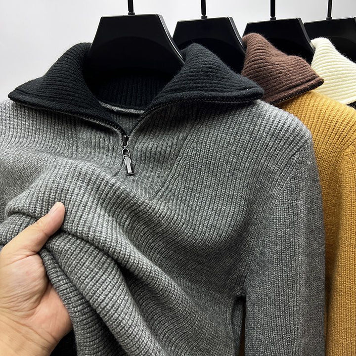 Jakobii™ | Noble Half-Zip Sweater für Herren