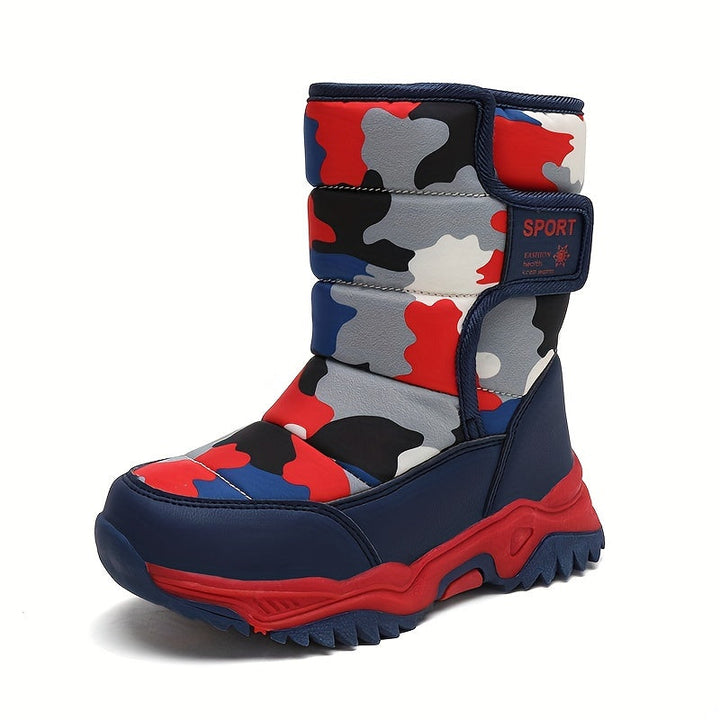 Lars™ | Abenteuerlustige kuschelige Winterstiefel für Kinder