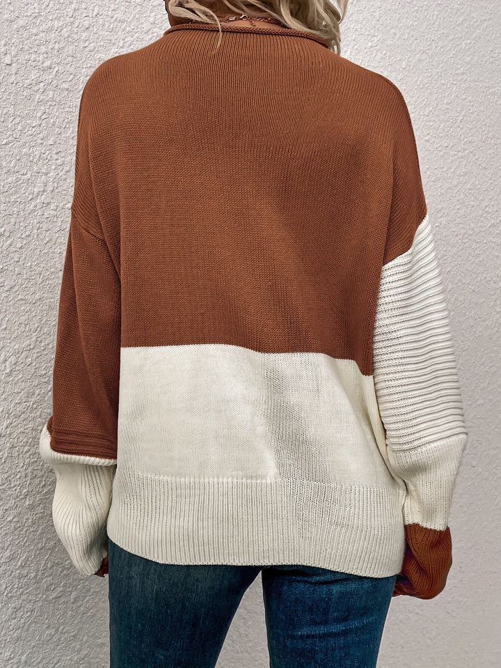 Lilianee™ | Weißer Oversize-Pullover