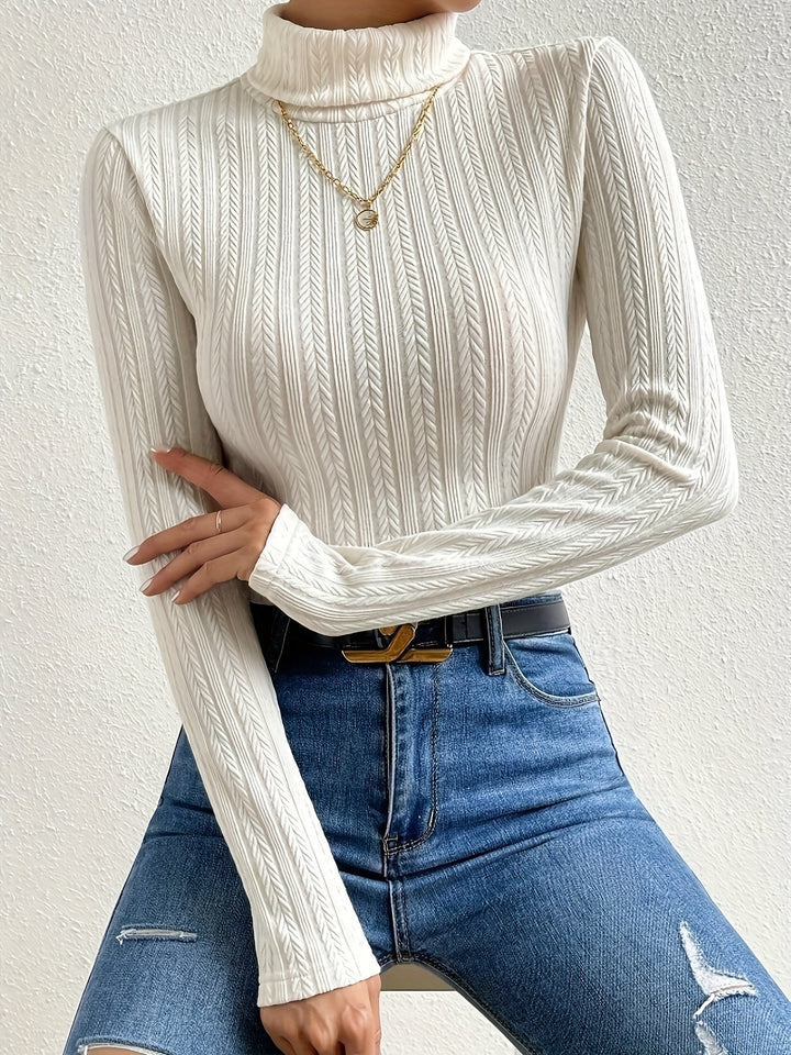 Therese™ | Eleganter Damen-Rollkragenpullover