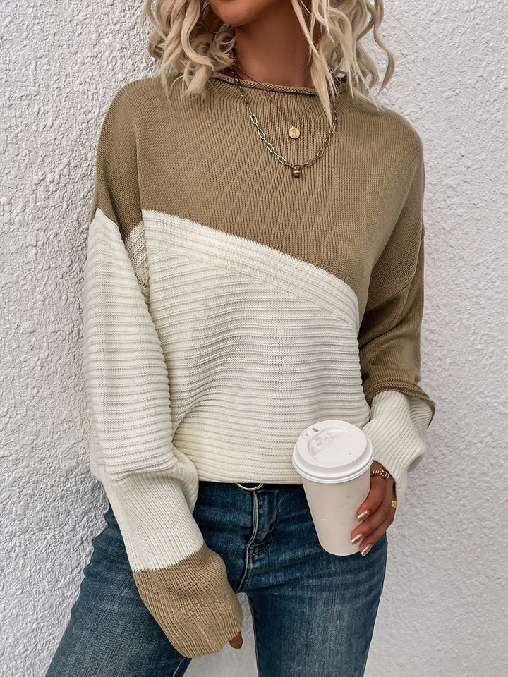 Lilianee™ | Weißer Oversize-Pullover