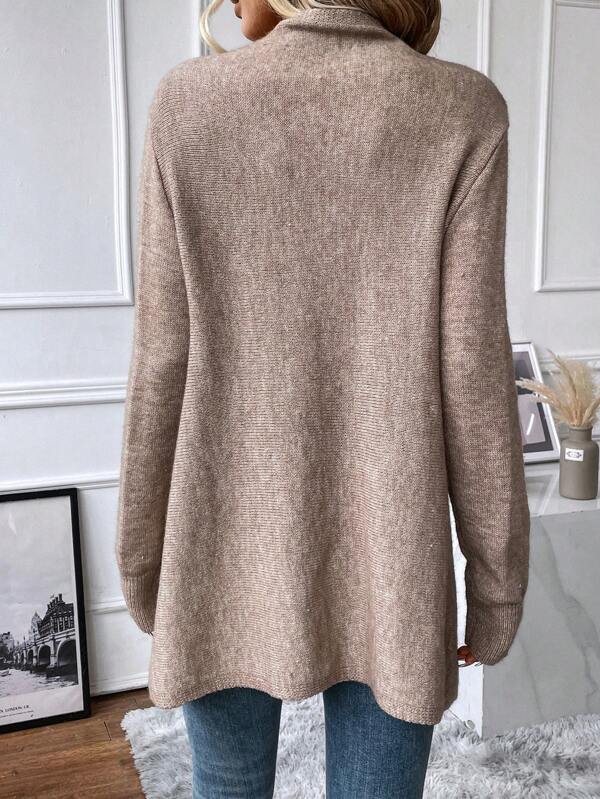 Heida™ | Moderner Pullover mit langen Ärmeln und Schal