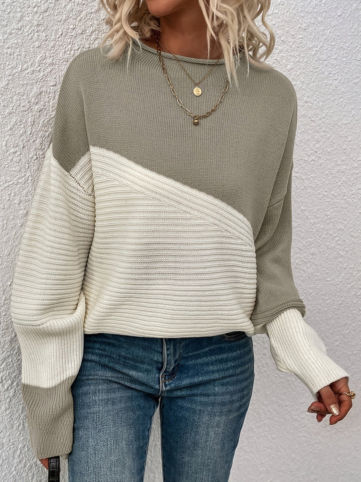 Lilianee™ | Weißer Oversize-Pullover