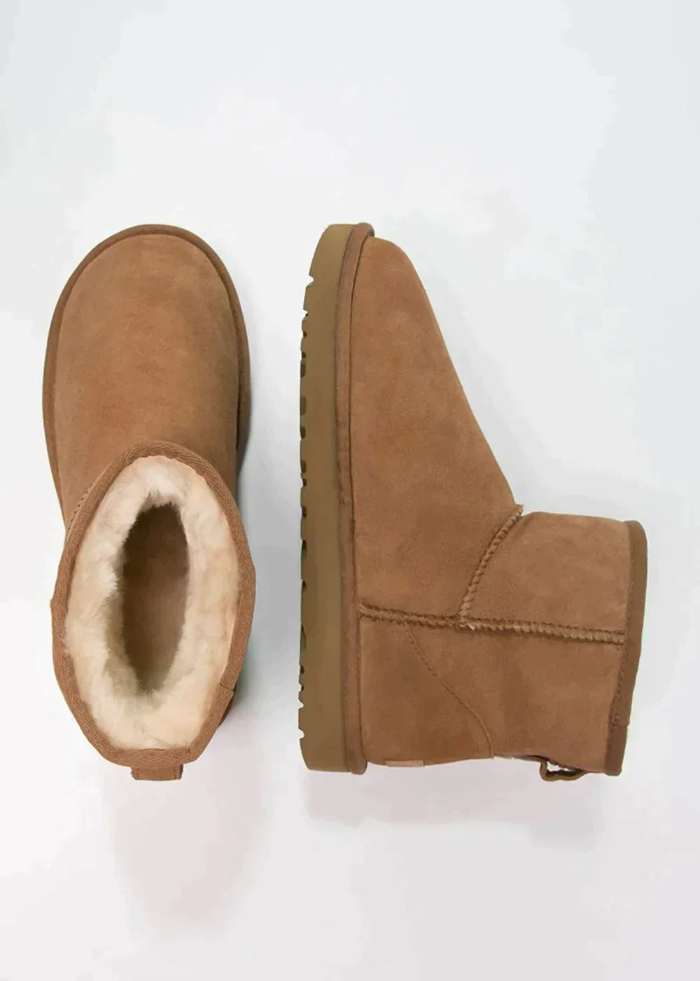 Elsbeth™ | Halbhohe gefütterte Winterstiefel aus Wildleder