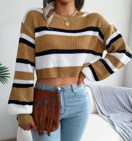 Elise™ | Gemütlicher strukturierter Strickpullover