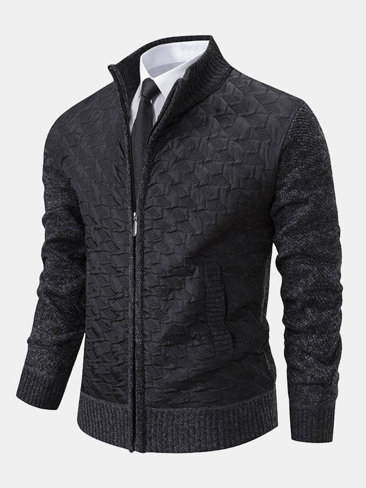 Melanio™ | Gemusterter Strickpullover für Herren