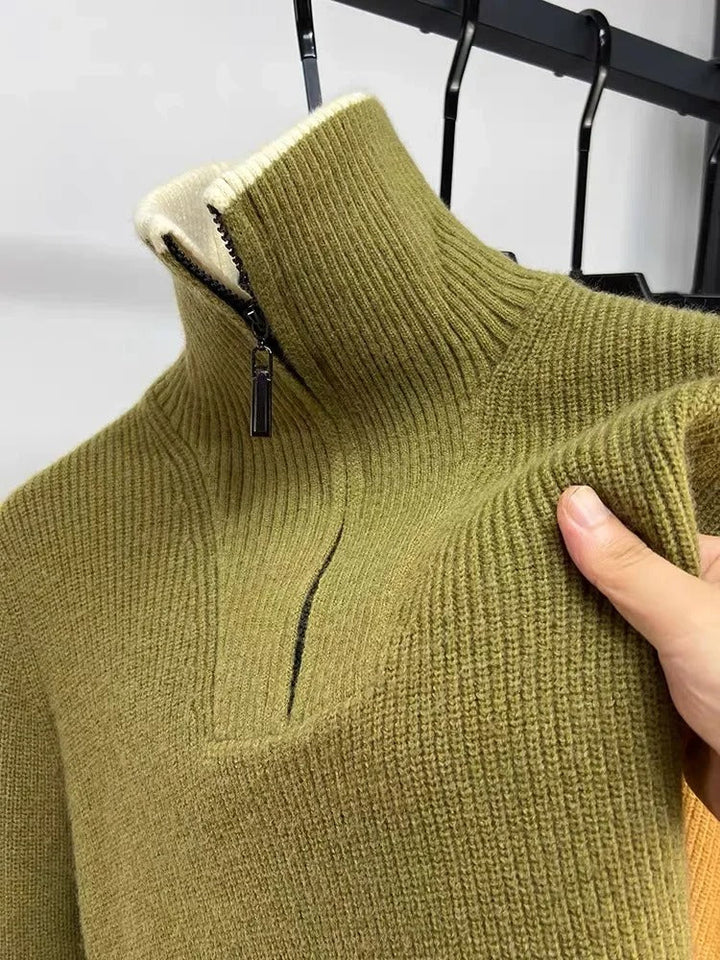 Jakobii™ | Noble Half-Zip Sweater für Herren